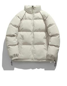 Chaqueta Bomber de Burbujas para Hombre, Talla Grande, Invierno, Casual, con Cierre, Cuello Alto, Gruesa y Cálida, con Logotipo Personalizado - Product Image 3