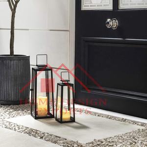 Latest Design New Arrival Black Metal <b>Candle</b> <b>Lantern</b> for Home Decorations Metal <b>Candle</b> <b>Lantern</b> for Indoor and Outdoor Event - Product Image 4