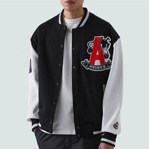 เสื้อแจ็กเก็ตหนังสำหรับผู้ชายดีไซน์ใหม่แจ็กเก็ต2025สำหรับนักเบสบอล - Product Image 1