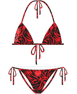 Traje de baño personalizado para mujer, traje de baño OEM, gran oferta, trajes de baño con estampado personalizado, Bikini de dos piezas sin espalda, precio razonable 2025 - Product Image 5