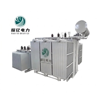 Transformateur de distribution triphasé à bobine circulaire entièrement scellée 10 kV avec changeur de branche hors circuit Série S13-M-L-800/10