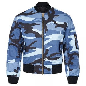 Hot Sales 2024 Premium Stylish <b>Flight</b> Classic Bomber <b>Jacket</b> for <b>Men</b> with Ribbed Collar Hem and Sleeve Cuff - Product Image 6