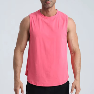 Camiseta sin mangas de alta calidad al mejor precio para hombre, venta al por mayor, nuevo diseño, ropa activa de secado rápido, ajuste regular - Product Image 1