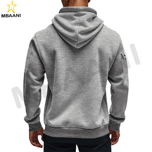Multiple athletic <b>fleece</b> pullover options are available that combine a hoodie, <b>quarter</b>-<b>zip</b>, and kanga pocket. - Product Image 2