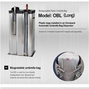 Bolsas para Paraguas No Tóxicas, Ecológicas y Respetuosas con el Medio Ambiente, para Oficinas Públicas, Compostables, Reducción de Plástico, Control de Goteo de Agua - Product Image 3
