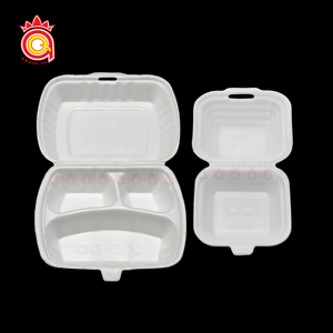 Boîte à lunch en mousse PS à 3 compartiments non toxique en gros Vaisselle jetable et articles de table pour les plats à emporter Fabriqué au Vietnam - Product Image 1