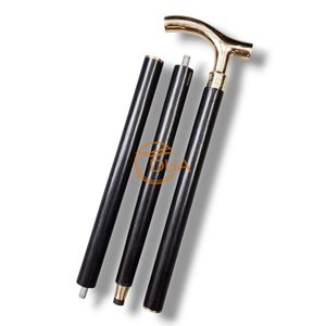 Vintage diseñador Fritz cabeza latón mango antiguo estilo victoriano madera bastón pulido técnica de impresión para Navidad - Product Image 4