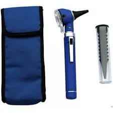 Juego de otoscopio reutilizable para uso médico y veterinario Material de acero con espéculos de oído de 4 tamaños alimentados por energía eléctrica para hospitales de mascotas - Product Image 2