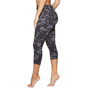 Leggings Capri à Taille Haute de Haute Qualité, Fabriqués sur Mesure, Nouveau Style Élégant pour Femmes, Design Unique en Stock pour le Yoga, Service OEM - Product Image 5