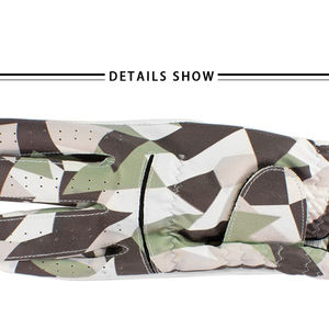 Gants de golf en cuir véritable respirant et antidérapant, couleurs personnalisées, logo personnalisé, pour hommes/femmes, main gauche, accessoires de golf - Product Image 2