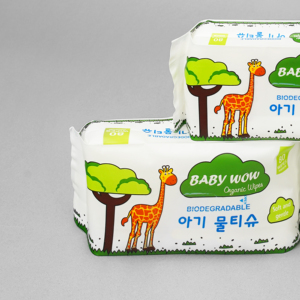 Toallitas húmedas de tela no tejida ecológicas compactas de 80 unidades Baby Wow, toallitas de limpieza perfumadas desechables para uso doméstico - Product Image 4