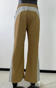 Veste coupe-vent unisexe en nylon vierge, coupe régulière, pantalon en nylon ajusté, séchage rapide, fermeture éclair au bas - Product Image 2