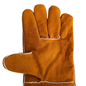 Premium 16 14 POUCES Gants De Soudage En Cuir Vert Taille XL Vache Split Anti-Coupe BBQ Main Protection De Sécurité Résistant Au Feu Alimentaire Sûr - Product Image 5