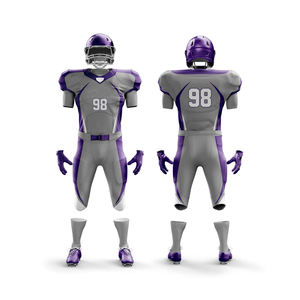 Nuevo diseño uniforme OEM servicio hombres uniforme de fútbol americano logotipo personalizado y estilo de diseño camisetas de fútbol americano - Product Image 5