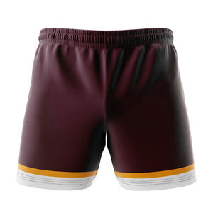 Men's Customized Logo Printed Breathable Anti-Bacterial Rugby Uniform Quick-Dry Sweat Wicking Sportswear 100% Polyester Football - Product Image 3