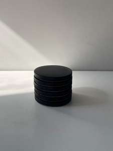 Ensemble de sous-verres en ardoise dans une boîte cadeau décorative, tampons de boisson en pierre naturelle pour les acheteurs à l'exportation, marque d'entreprise, événements promotionnels - Product Image 2