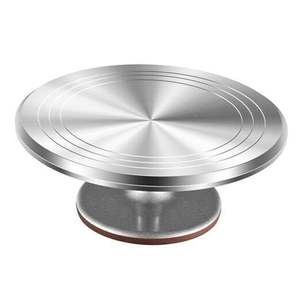 Logo personnalisé aluminium gâteau support de service cuisine maison ustensiles gâteaux pâtisseries décoratif gâteau support vente chaude - Product Image 1