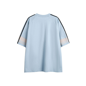 T-shirt pour homme, style streetwear hip-hop, couleur unie, vente chaude, bonne qualité, service OEM/ODM pour vêtements décontractés. - Product Image 2