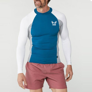 Vente chaude Qualité Premium Rash Guard Utilisation Extérieure Offre Spéciale Rash Guard Couleur Unie Rash Guard - Product Image 2