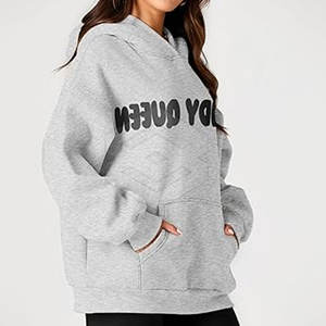 Nuevo Diseño de Sudaderas de Punto Extra Grandes para Mujer de Invierno, Precio al por Mayor con MOQ Bajo, Hecho en Pakistán, Logotipo Frontal para Venta en Línea - Product Image 4