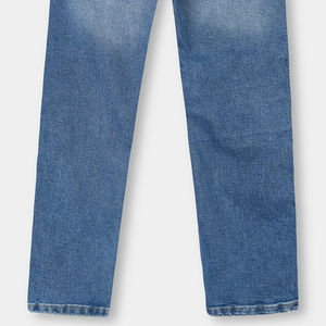 Customizable 100% High Quality Men's Slim Fit Denim Jeans <b>Pant</b> Casual Solid Style for All Seasons-Light/Medium Wash - Product Image 6