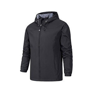 2025 hommes coupe-vent à capuche en nylon fermeture éclair léger athlétique sport veste de pluie dans un style unique - Product Image 5