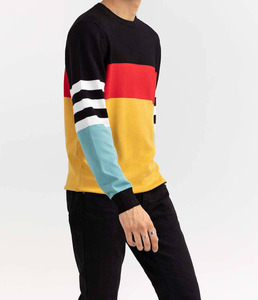 2025 Spring Autumn Cotton Sweater <b>Men</b> Heavy Loose Top Unhooded O-Neck Long Sleeve <b>Pullover</b> Sweatshirt - Product Image 4