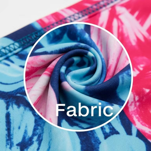 Bikinis con estampado Digital ecológico, tela de poliéster reciclado, textura suave elástica de secado rápido para mujer, traje de baño, ropa de playa de verano - Product Image 5