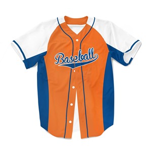Maillot de baseball/softball de haute qualité, personnalisable avec nom et numéro, tissu confortable et respirant - Product Image 4