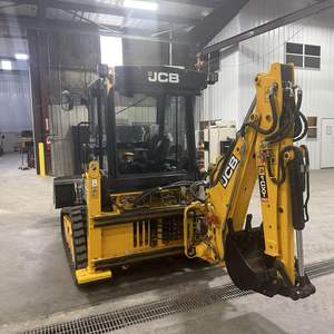 Retroexcavadora compacta usada original JCB 1CXT con accesorio de retroexcavadora en venta - Product Image 3