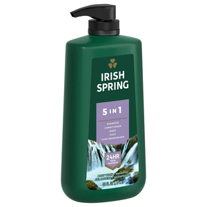 Irish Spring Active Scrub Gel Douche Hydratant Visage + Corps 591ml  Irish Spring Active Scrub Gel Douche pour Hommes, 20 Oz - Product Image 2