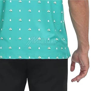 Camisetas Polo de estilo informal para hombre, camisetas Polo de ajuste cómodo de mezcla de algodón duradero, perfectas para eventos - Product Image 4