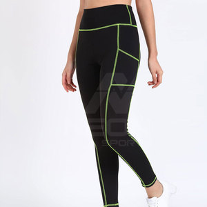 Women's Best Selling Mid Waist Solid <b>Pattern</b> Yoga <b>Leggings</b>-Quick Dry Customizable Material - Product Image 5