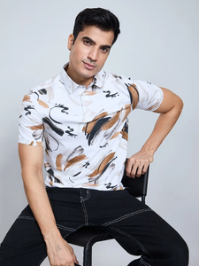 เสื้อยืดแขนสั้นคอโปโลผู้ชายแบบพรีเมี่ยม, เสื้อยืดดีไซน์โดดเด่นสวมใส่สบายน้ำหนักผ้า260กรัม - Product Image 2