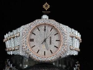 นาฬิกาเพชรโมอิสซาไนต์สแตนเลสสตีลคุณภาพสูง พร้อมความใสระดับ VVS และฟังก์ชันแสดงวันที่ ยกระดับความหรูหราในสไตล์ของคุณ - Product Image 2