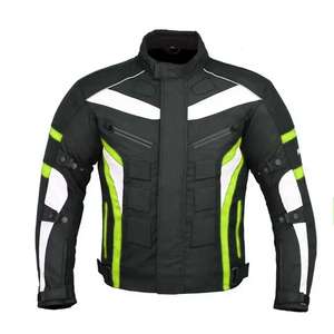 Chaqueta de Motocicleta Cordura Personalizada, Resistente al Viento, Transpirable, de Secado Rápido, Cómoda y Protectora para Hombre - Product Image 4