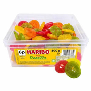 Haribo Sour S'ghetti Gummy Candy <b>3kg</b> Bulk Pack Tangy Sour Flavors For Specialty Candy Retailers Wholesale Distribution Networks - Product Image 1