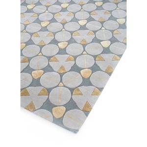 พรมขนสัตว์และวิสโคสทอมือลายเรขาคณิตขนาดใหญ่ Jaipur Wunderkammer สีเบจและสีน้ำตาล สำหรับห้องนั่งเล่นและทางเดินในบ้าน-Top-103 - Product Image 2