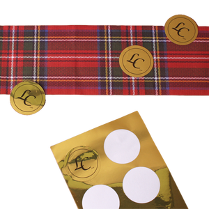 Pegatinas de Vinilo Doradas Personalizadas, Resistentes al Agua y a las Roturas, con Forma Personalizada para Decoración de Instrumentos Musicales, Mercancía de Bandas de Guitarra Acústica - Product Image 1