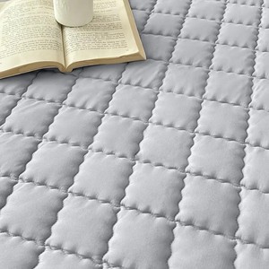<span class=keywords><strong>Protège</strong></span>-<span class=keywords><strong>matelas</strong></span> <span class=keywords><strong>imperméable</strong></span> de luxe pour la maison, design matelassé tissé, doux, respirant, <span class=keywords><strong>en</strong></span> polyester, durable, facile d'entretien pour l'hôpital - Product Image 6