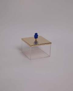 Récipient de stockage d'aliments en bois de taille personnalisée de luxe conservation de la fraîcheur boîte-cadeau de style classique Eid Mubarak pour la famille - Product Image 1