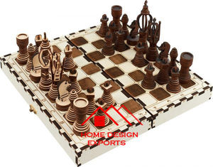Latest Design Decorative <b>Wooden</b> <b>Chess</b> <b>Board</b> With <b>Wooden</b> Coins Handmade <b>Chess</b> <b>Wooden</b> <b>Chess</b> <b>Board</b> - Product Image 3