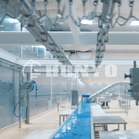Ligne d'abattage automatique industrielle pour moutons, équipement d'abattoir complet pour la transformation de la viande