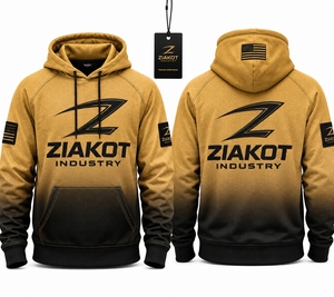 Custom Black Navy Washed Hoodie | Premium Streetwear Hoodie | Custom Logo & Private Label Manufacturer Ziakot industry - Product Image 6