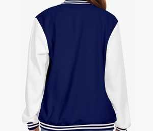 Chaqueta universitaria de calidad superior personalizada con material genuino, diseñe su propia chaqueta universitaria de calidad superior a precio bajo para mujer - Product Image 4