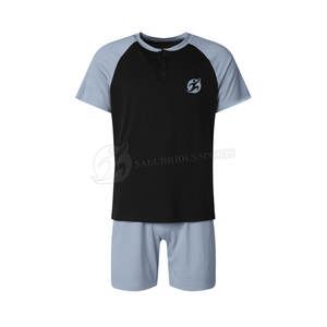 High Quality Custom Cotton T <b>Shirt</b> and Shorts Set <b>for</b> <b>Men</b> Wholesale Streetwear <b>for</b> <b>Summer</b> Casual Style - Product Image 1