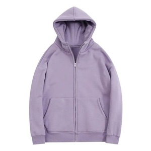 Sudaderas con capucha para hombre de talla grande al por mayor, sudaderas deportivas con cremallera, sudadera cálida de algodón, ropa de calle, sudaderas con capucha para hombre - Product Image 3