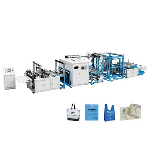 Machine de fabrication de sacs écologiques Non tissés ONL-XC700, Machine automatique de fabrication de sacs en tissu Non tissé