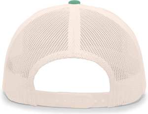 Casquette de camionneur en maille de qualité supérieure Casquette de baseball à carreaux à 5 panneaux avec rappel réglable et broderie personnalisée Ajustement respirant - Product Image 2