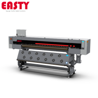 Impresora de sublimación de tinte automática de gran formato de alta velocidad 1,9 m rollo de impresión secundaria de tinte a rollo I3200 A1Dye impresora de papel secundario